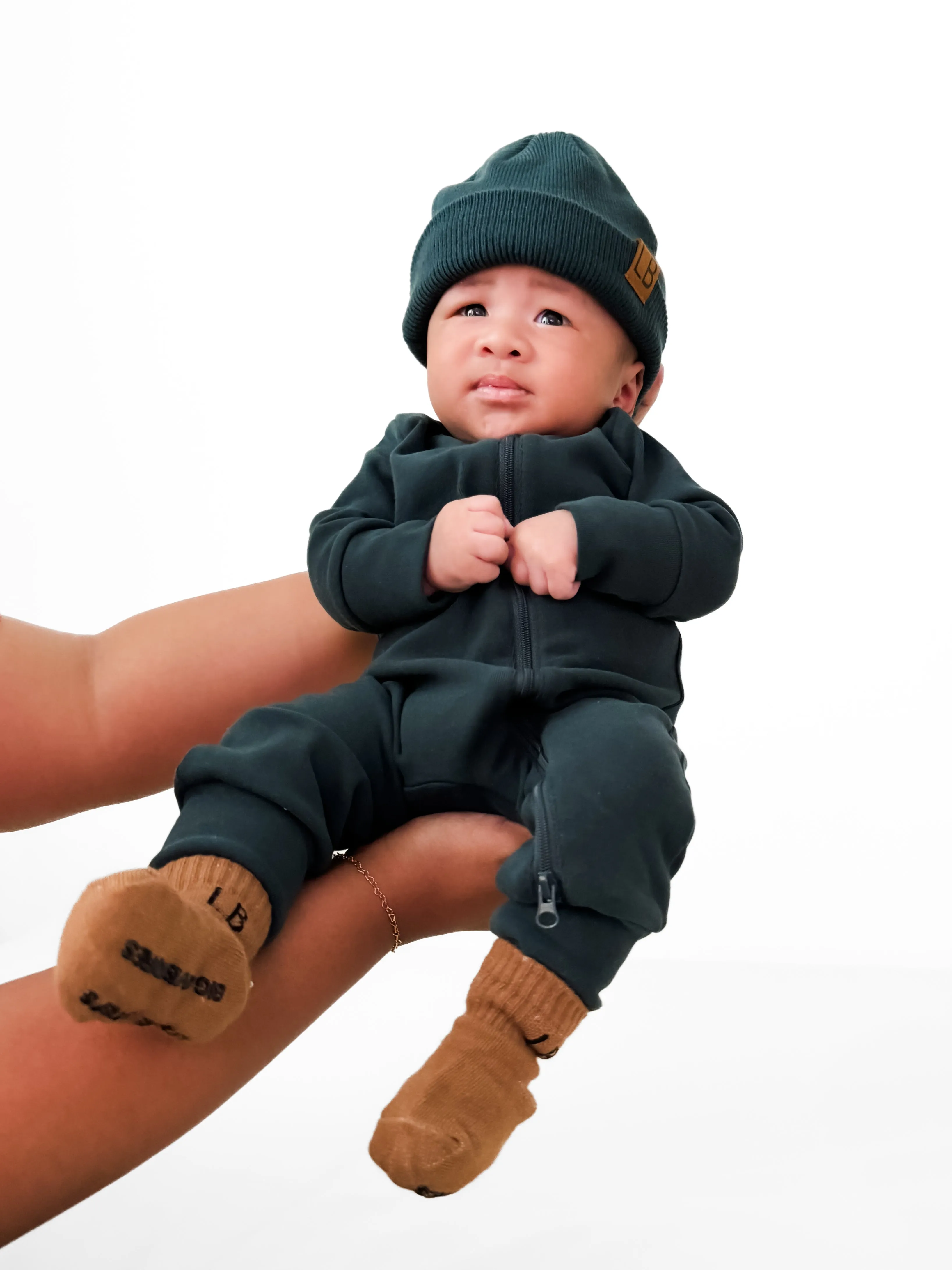 2-Way Zip Romper - Night Fall