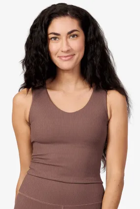 Arielle Tank in Truffle