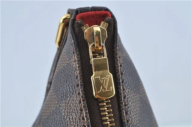 Auth Louis Vuitton Damier Bloomsbury PM Shoulder Cross Body Bag N42251 LV H9819