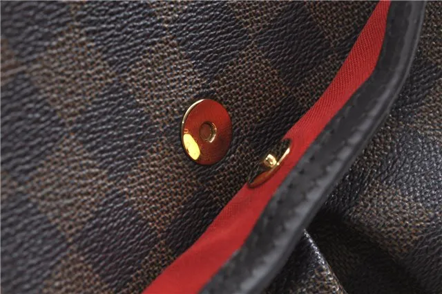 Auth Louis Vuitton Damier Bloomsbury PM Shoulder Cross Body Bag N42251 LV H9819