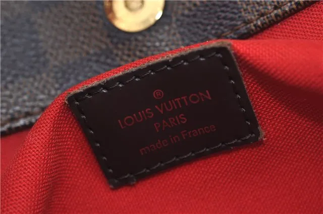 Auth Louis Vuitton Damier Bloomsbury PM Shoulder Cross Body Bag N42251 LV H9819