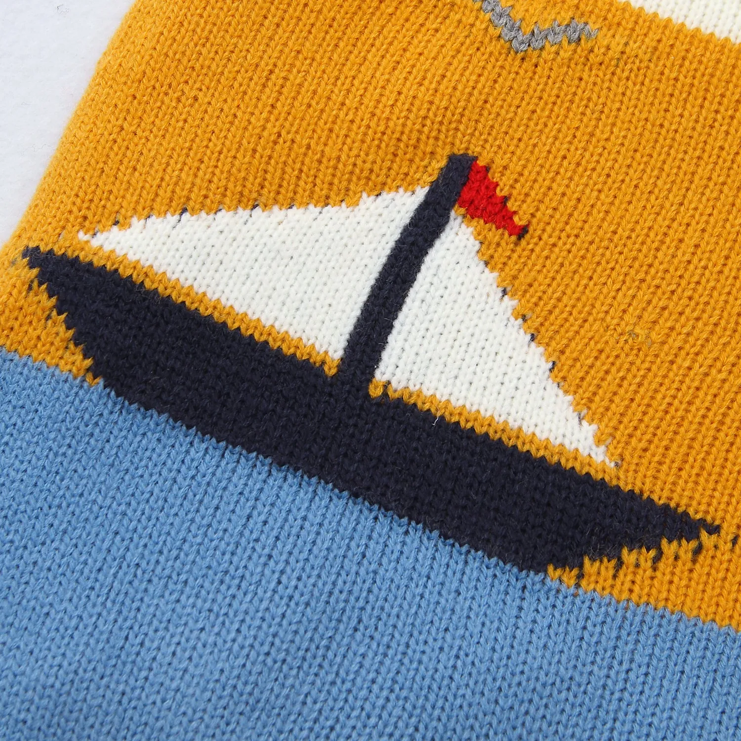 Baby Cartoon Boat Knitted Sling Romper Wholesale Baby