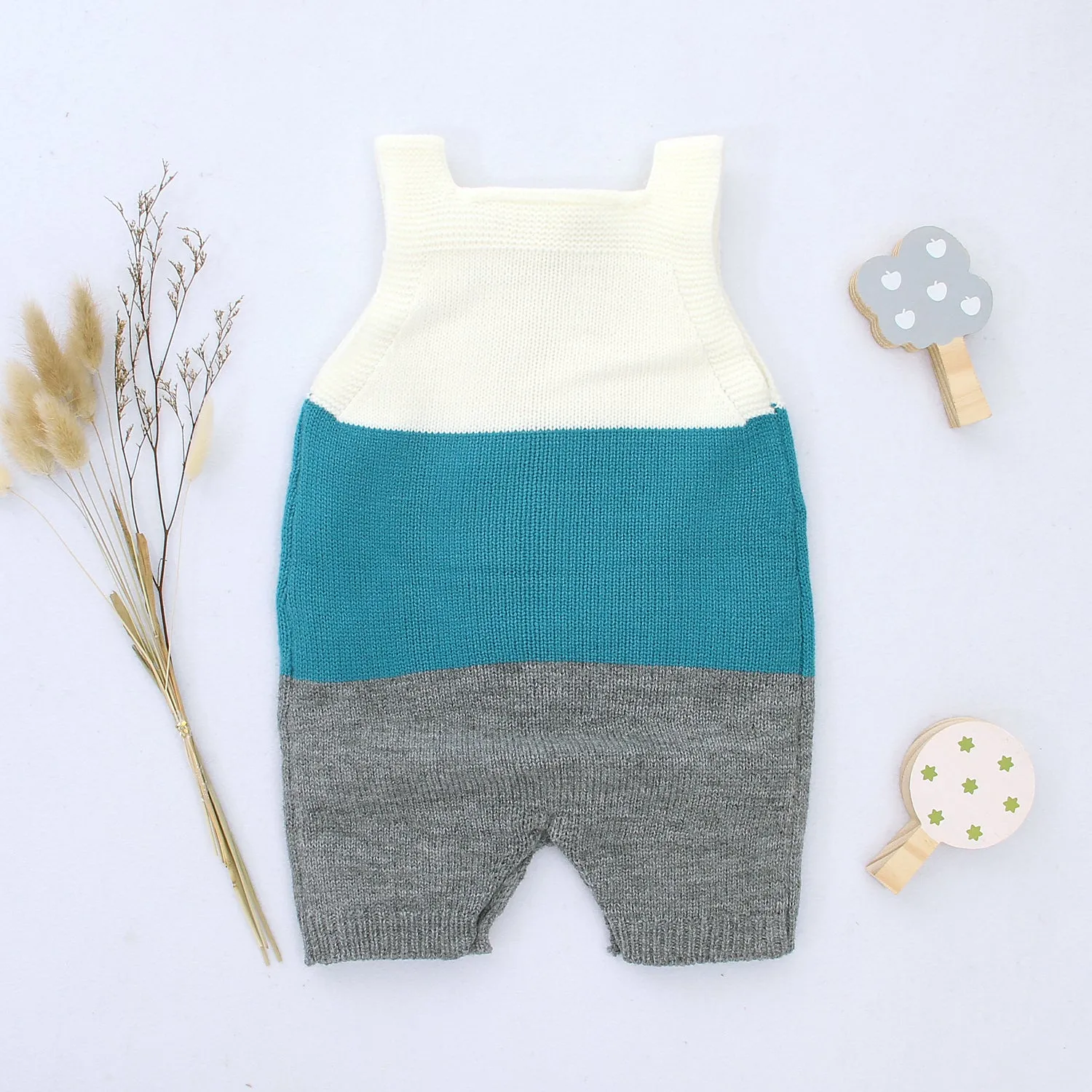 Baby Cartoon Boat Knitted Sling Romper Wholesale Baby