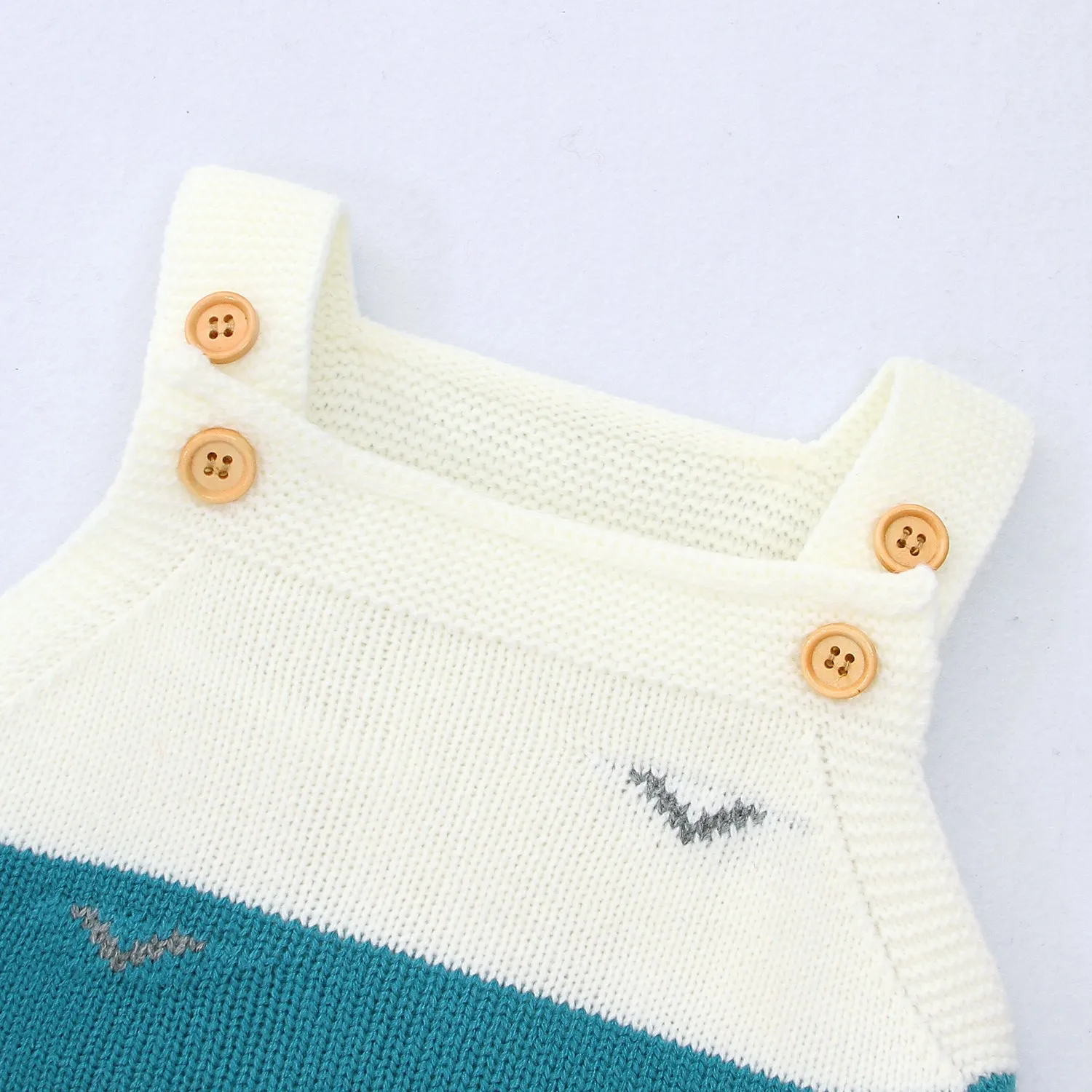 Baby Cartoon Boat Knitted Sling Romper Wholesale Baby