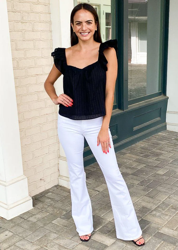 BB Dakota x Steve Madden Hey Cowgirl Top-Black