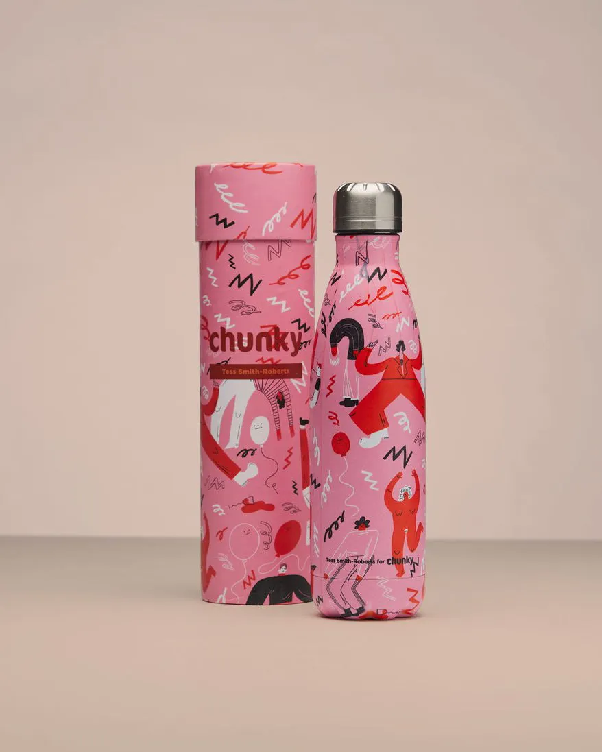 Chunky Insulated Drink Bottle - Funky Town