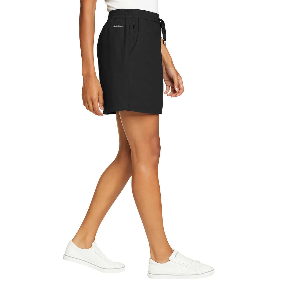 Eddie Bauer Women's UPF 50  Zipper Pocket Stretch Comfort Tulip Hem Skort
