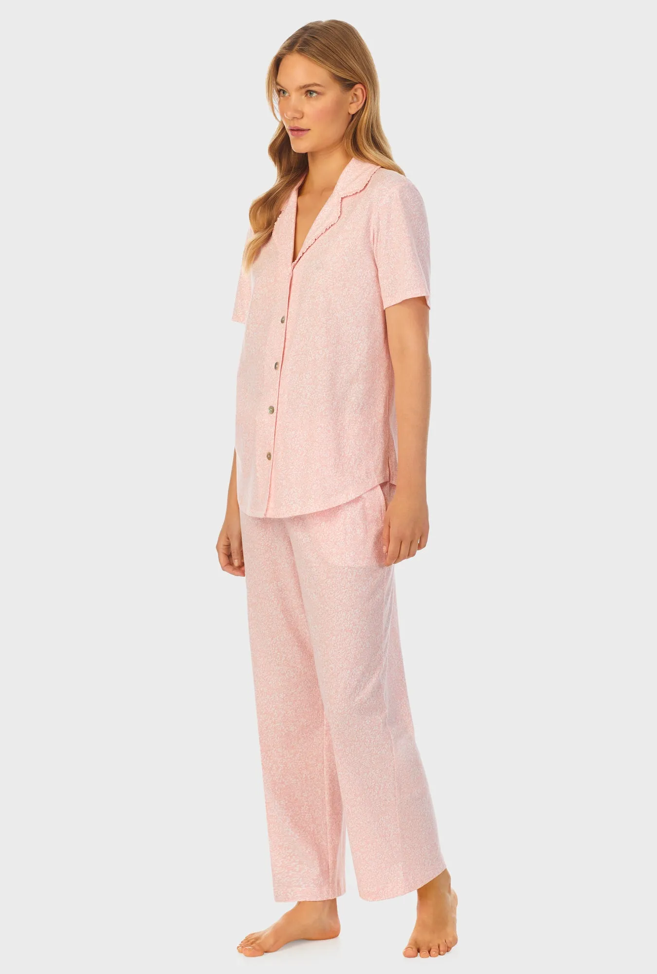 Floral Vine Capri Pajama Set