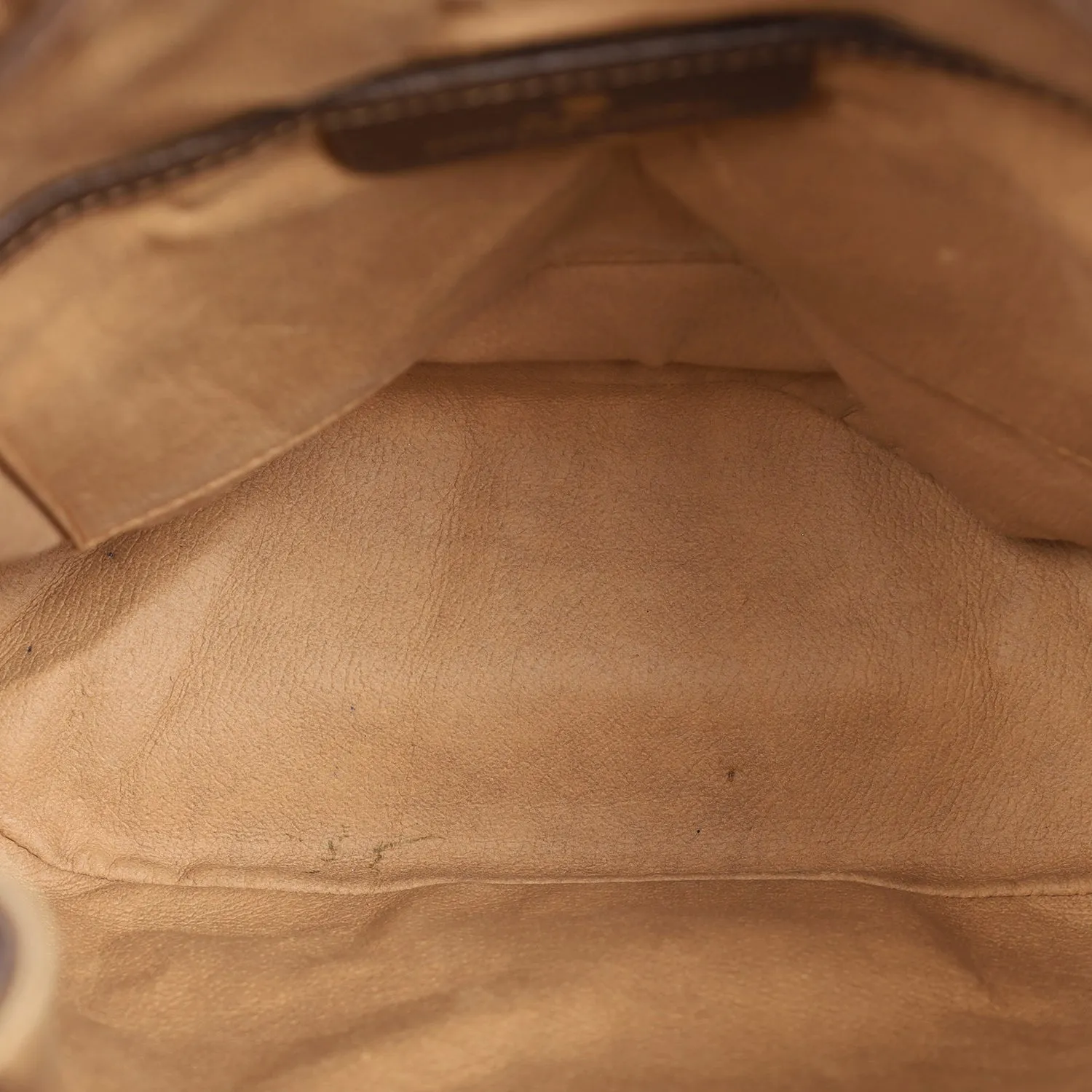 GG Supreme Web Canvas Bucket Shoulder Bag (Authentic Pre-Owned)