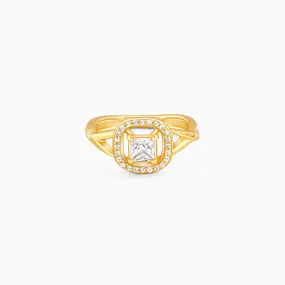 Golden Beautiful Bliss Ring