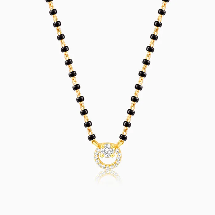 Golden Eclipsed Mangalsutra