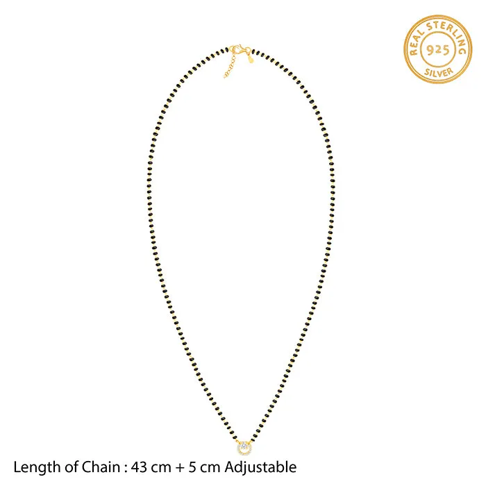 Golden Eclipsed Mangalsutra