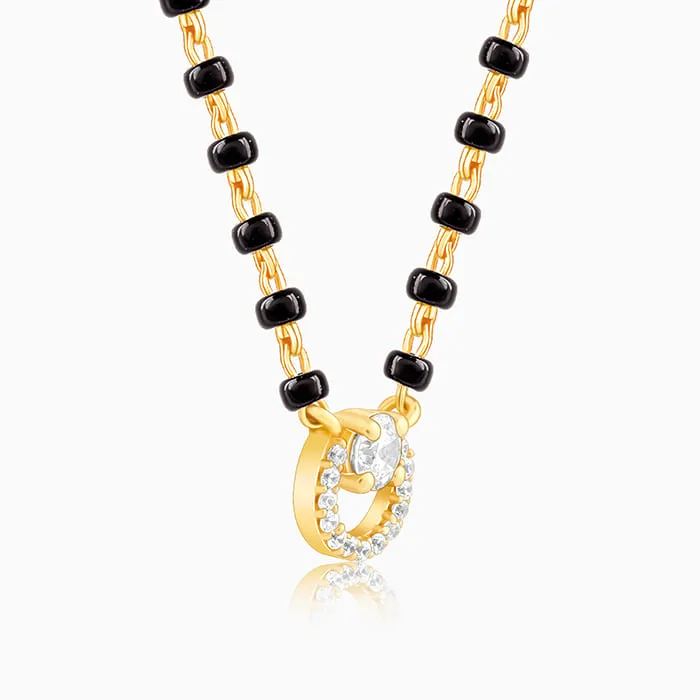Golden Eclipsed Mangalsutra