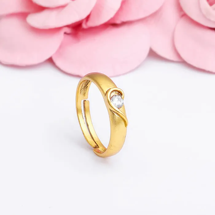 Golden Heart Heroine Ring