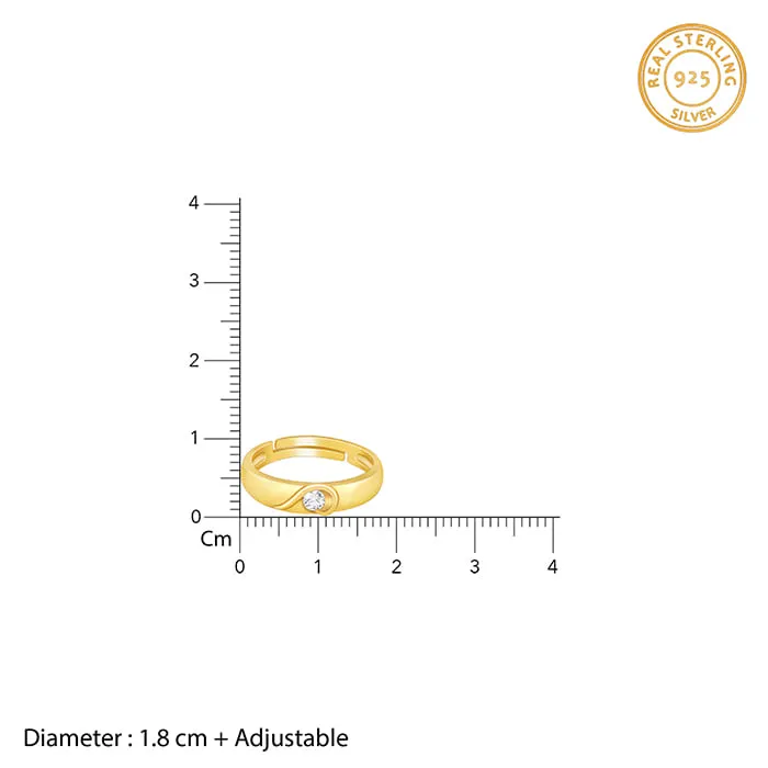 Golden Heart Heroine Ring