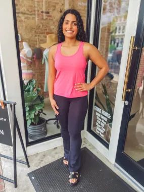 Hot in pink tank