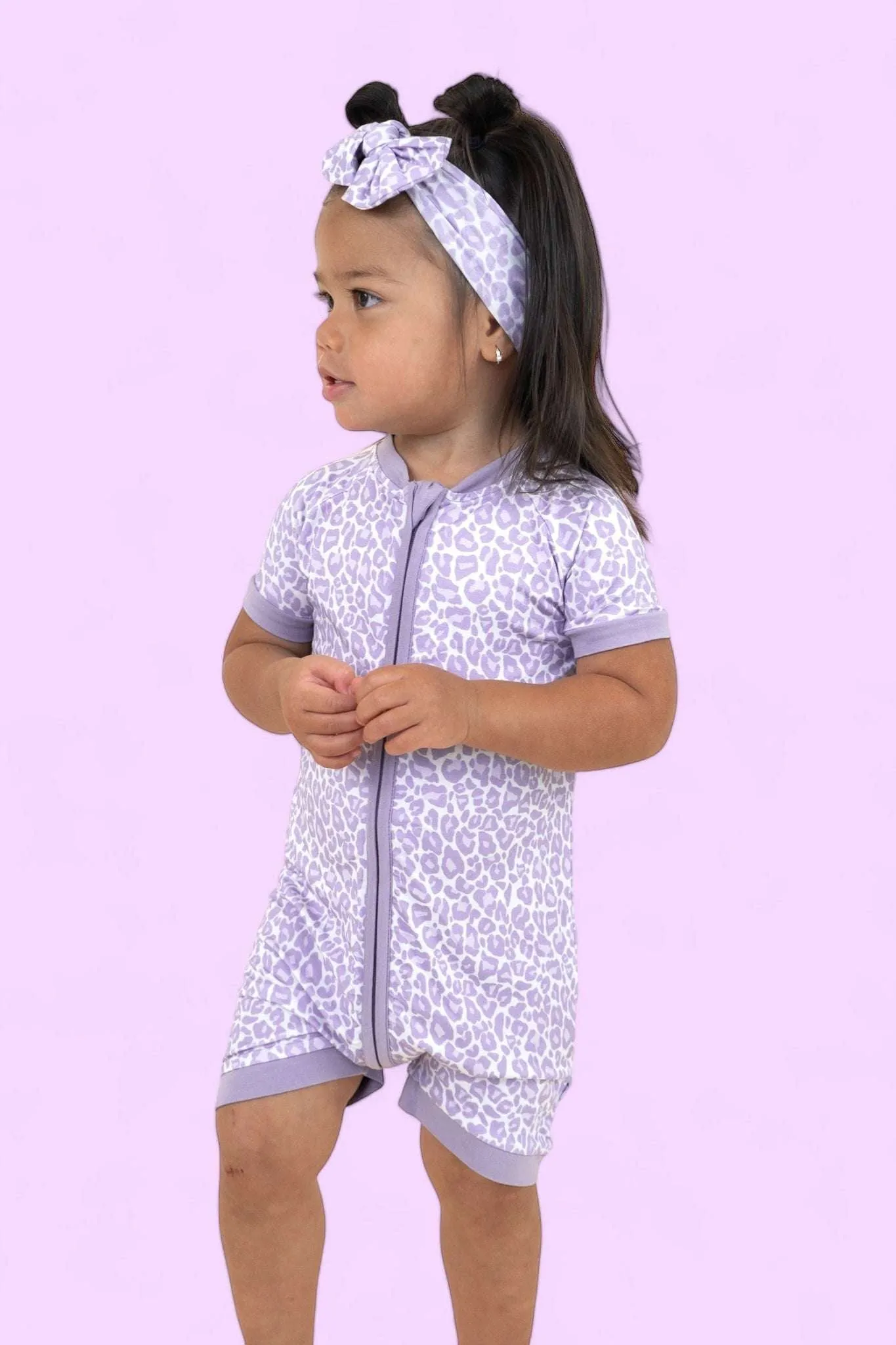 Lavender Leopard Dream Shortie
