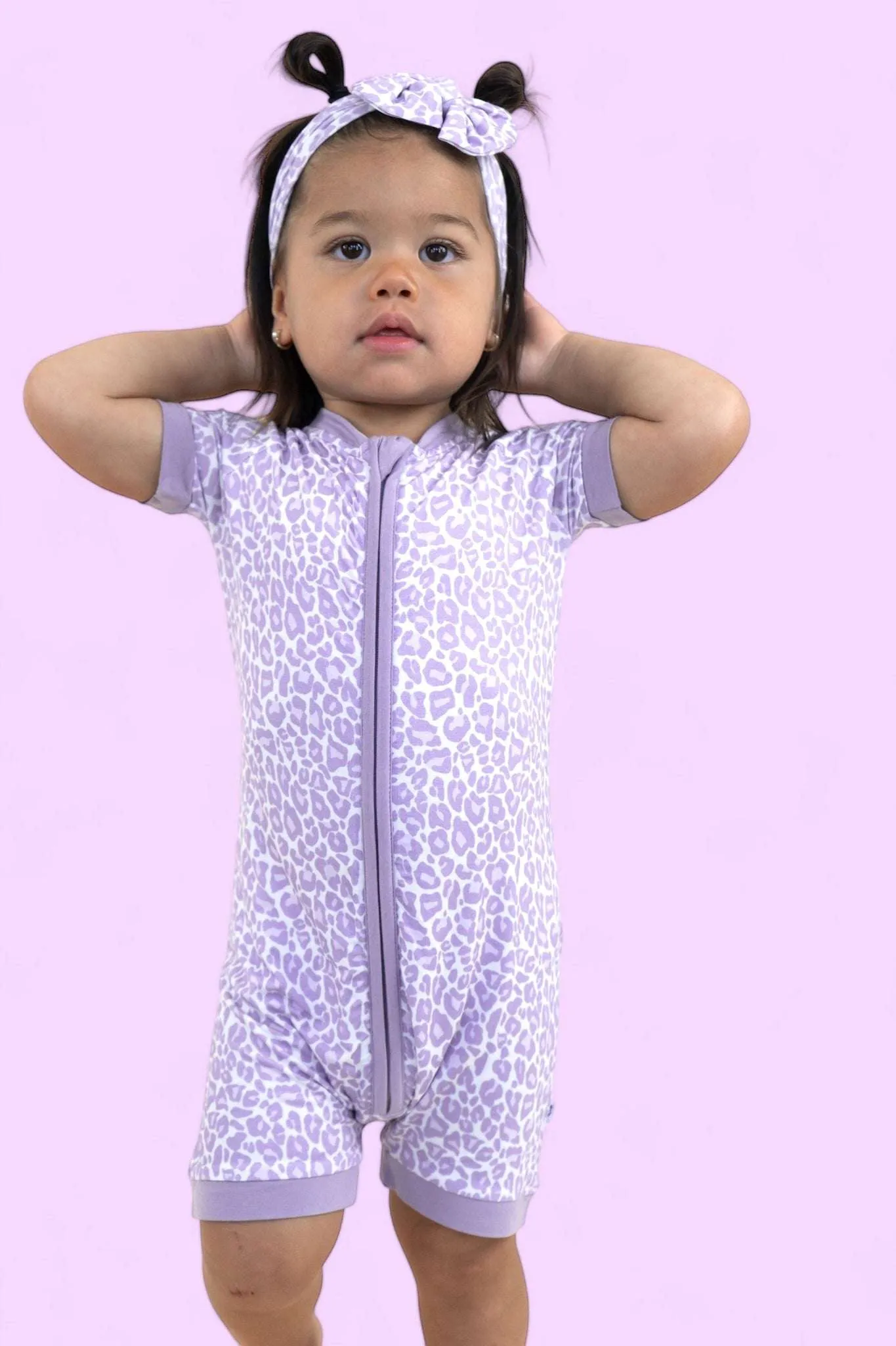 Lavender Leopard Dream Shortie