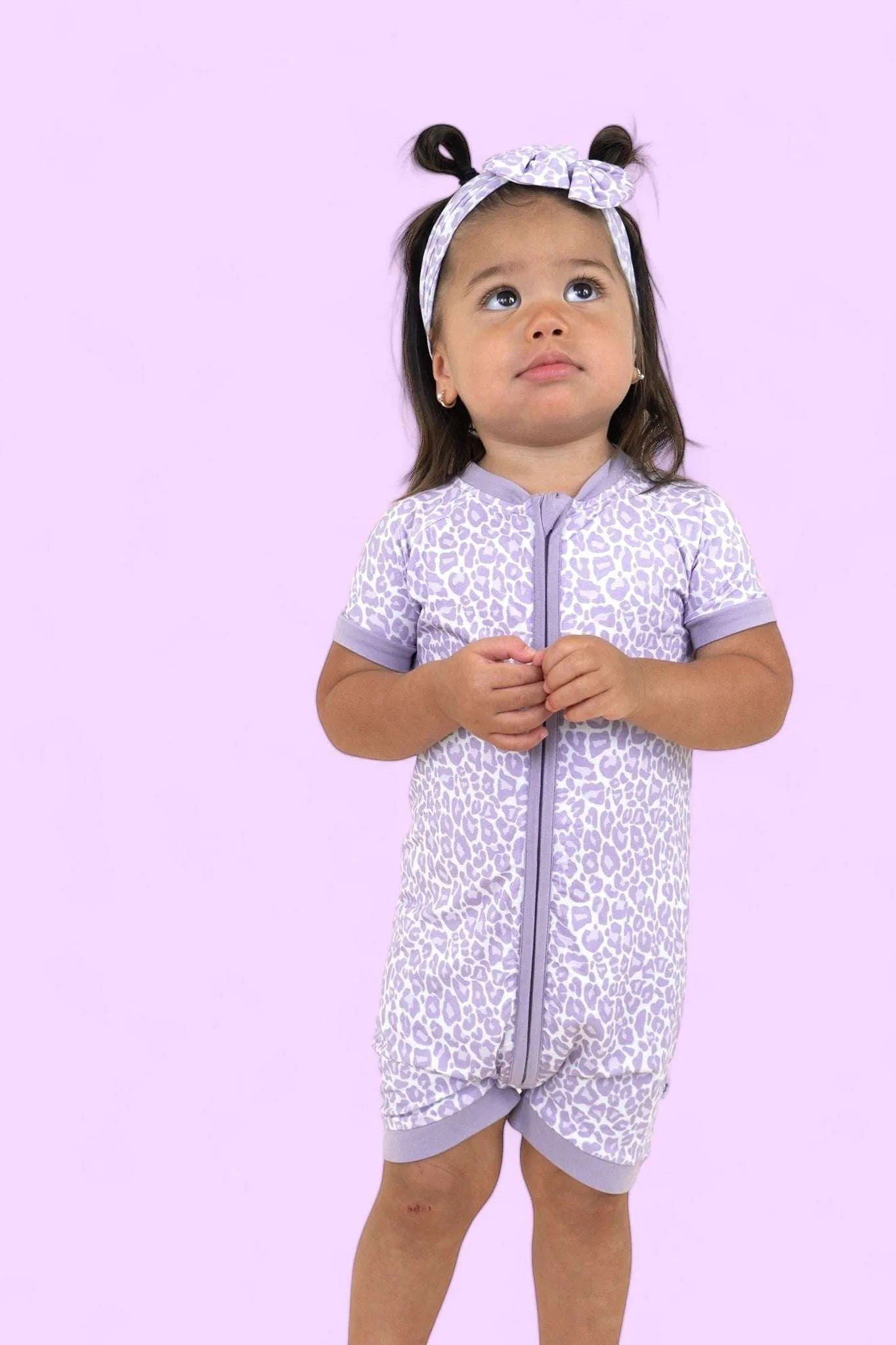 Lavender Leopard Dream Shortie