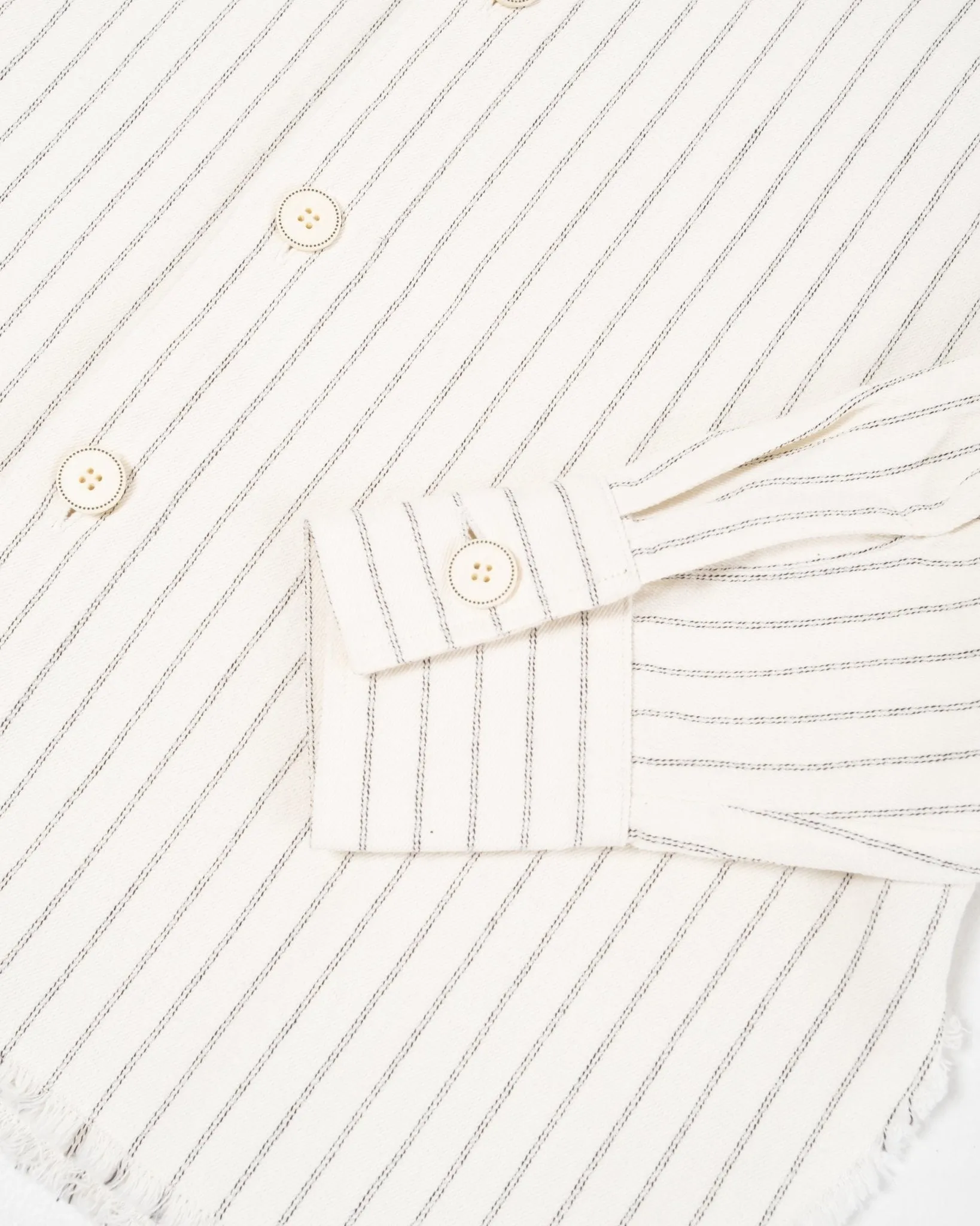 Mats Off White Dark Navy Stripe