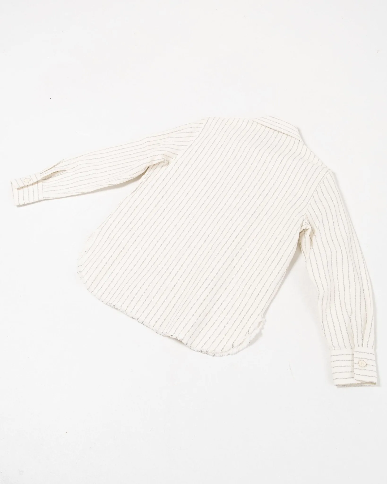 Mats Off White Dark Navy Stripe