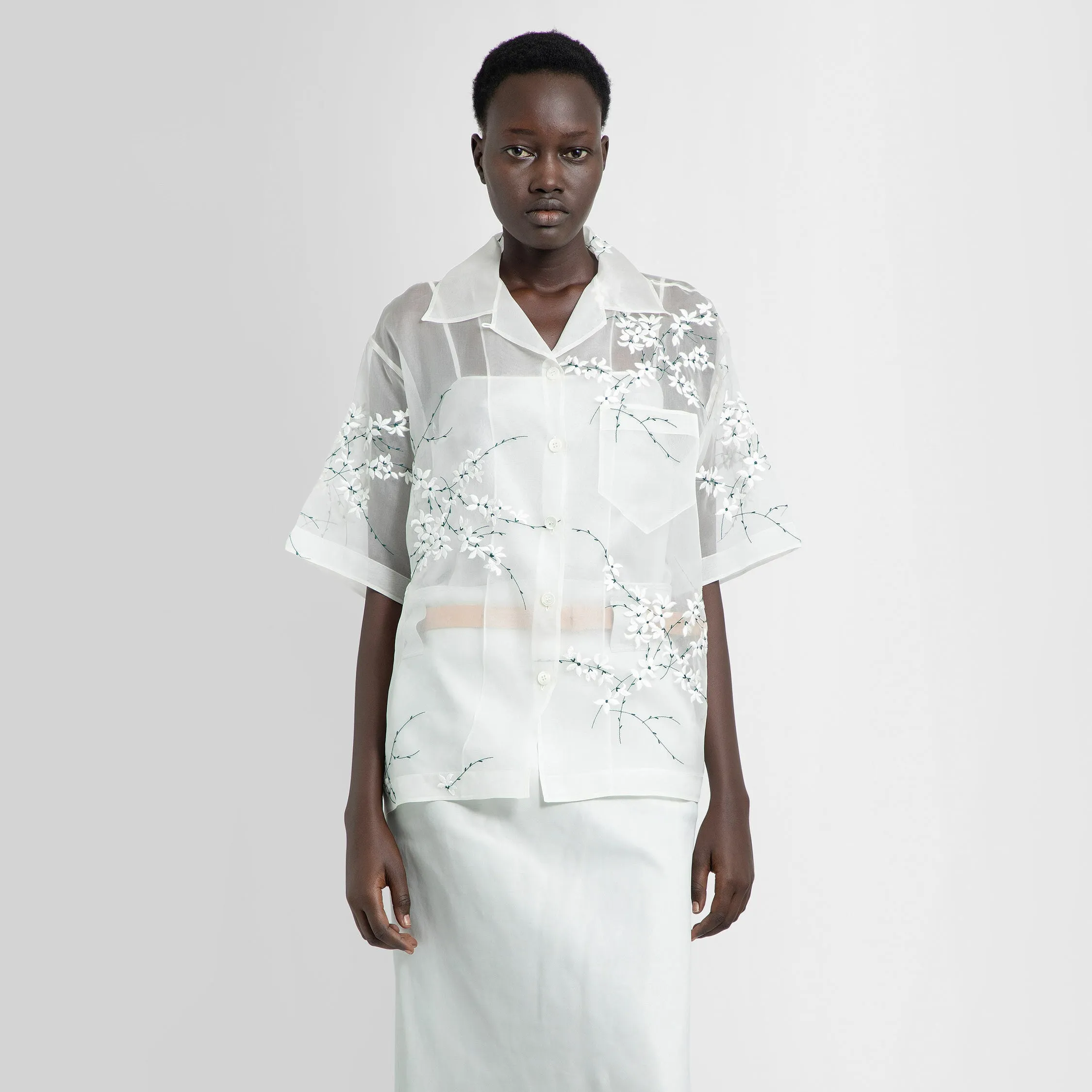 PRADA WOMAN WHITE SHIRTS