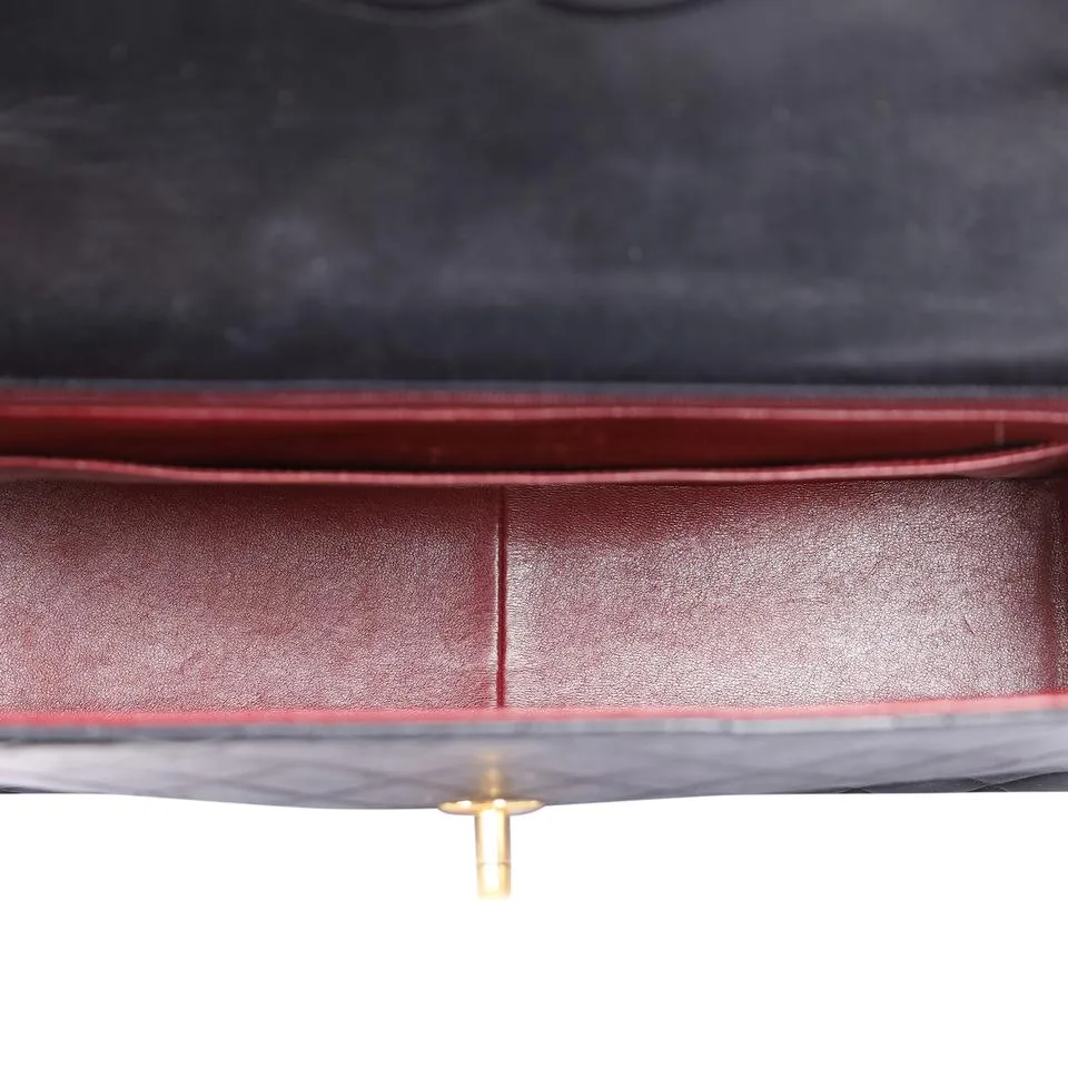 Quilted Leather Jumbo 34 (Authentic Pre-owned)
