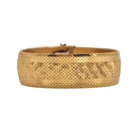 Retro Italian 18k Gold Bracelet