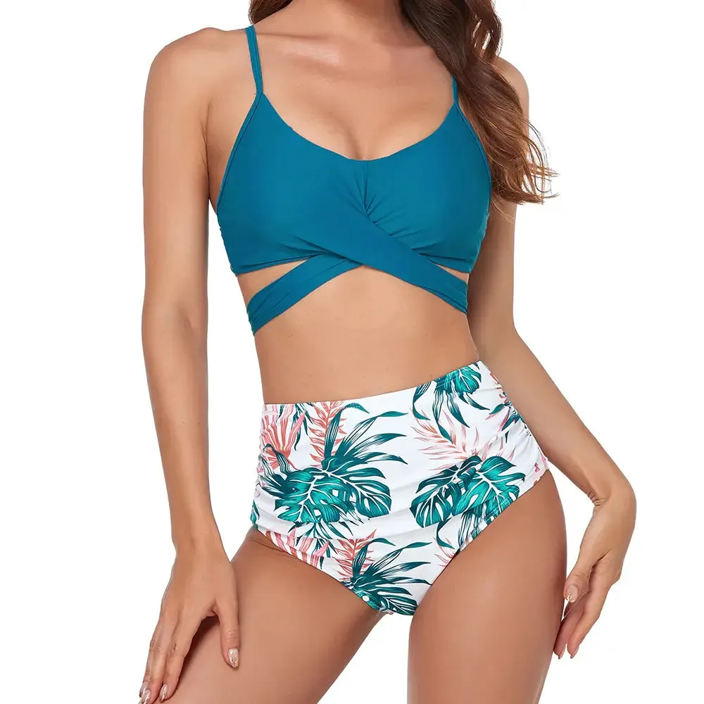 Santorini Bikini and Coverup