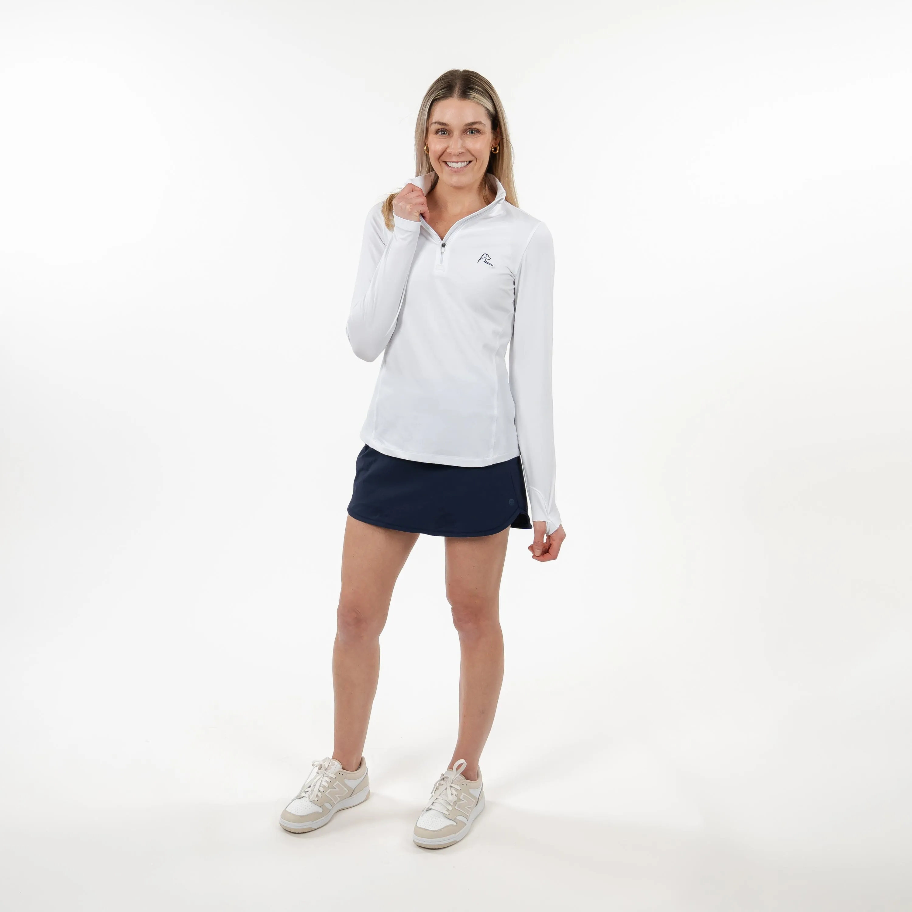 Solid Performance Q-Zip | Solid - White