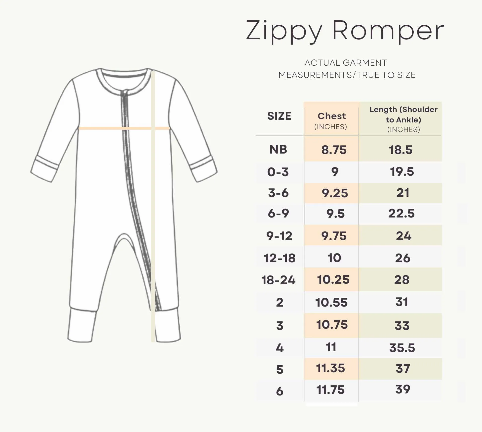 Spring Fever Coral Breeze - Bamboo Ruffle Zippy Romper