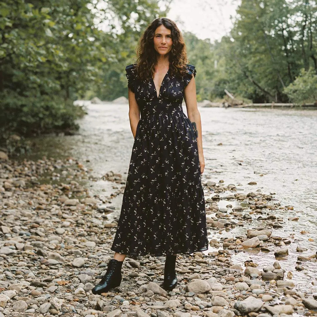 The Aurelia Dress | Noir Dancing Chamomile
