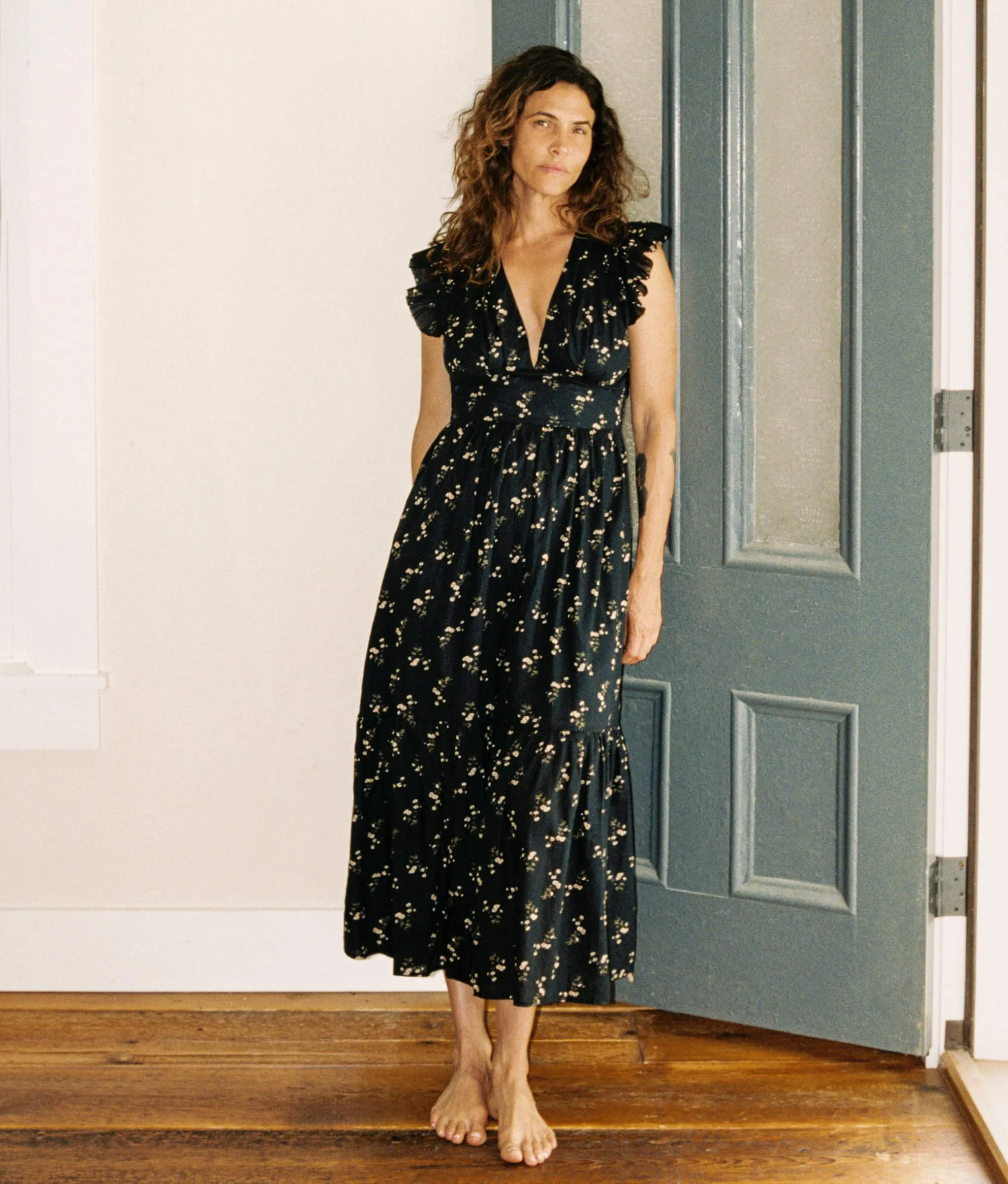 The Aurelia Dress | Noir Dancing Chamomile