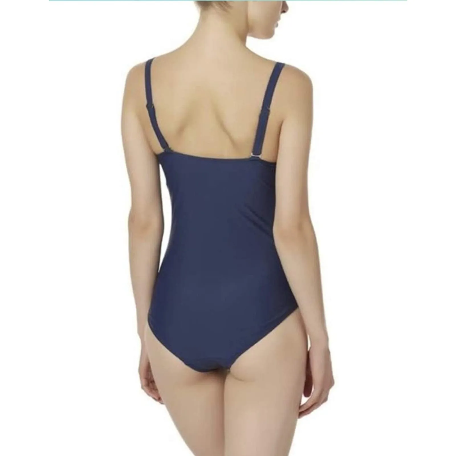 Tropical Escape Rouched One Piece Swimsuit Plus