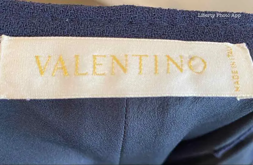VALENTINO Navy Dress | 6