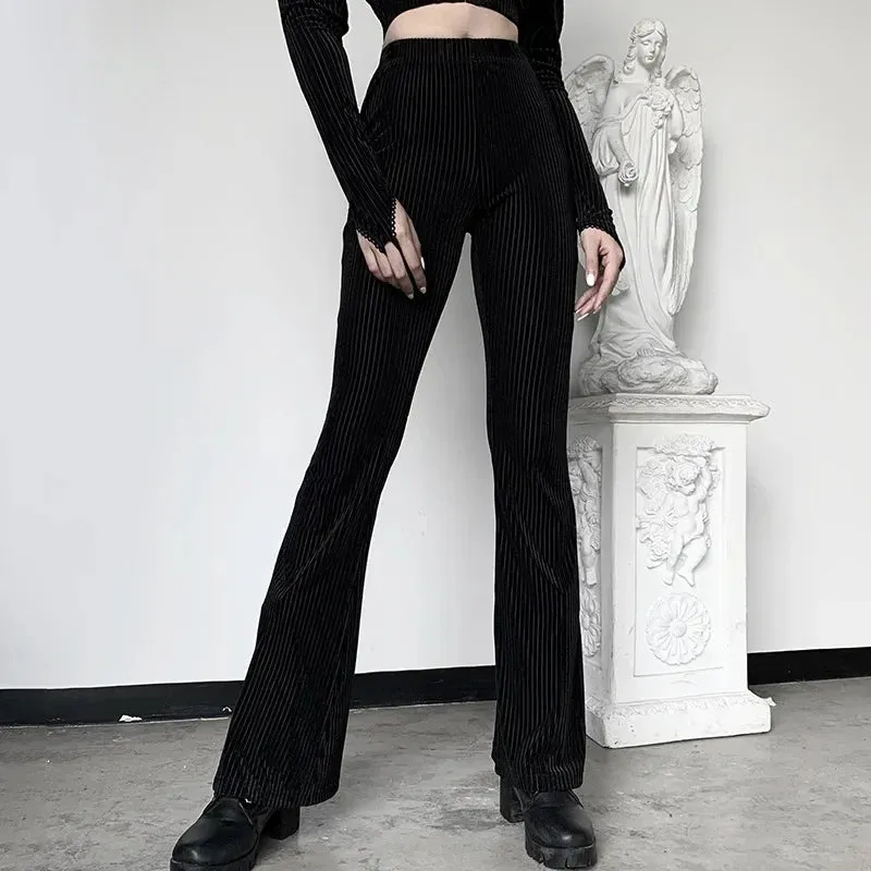 Vintage Flare Harajuku Halloween Pants