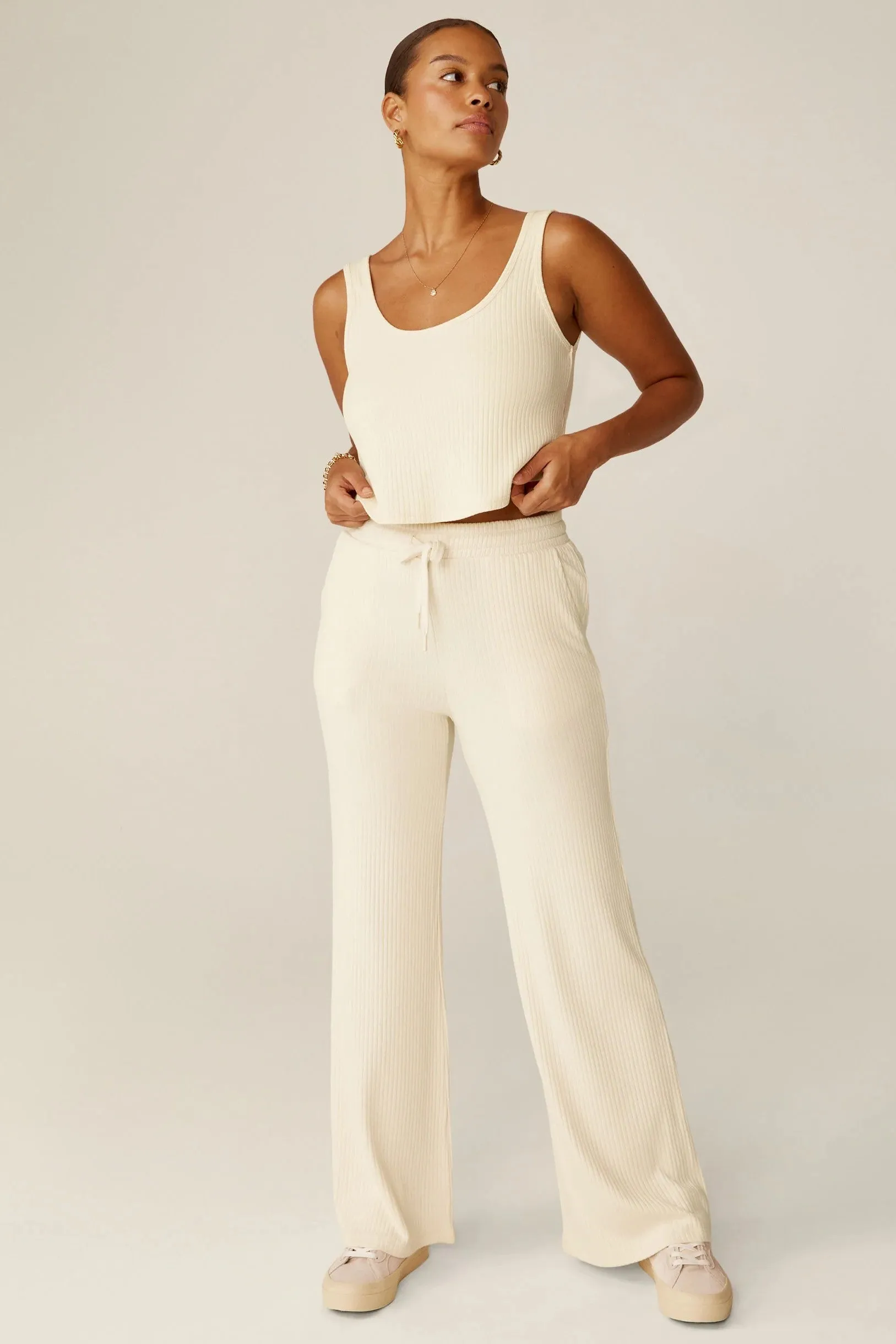 Well Travelled Tank - Ivory